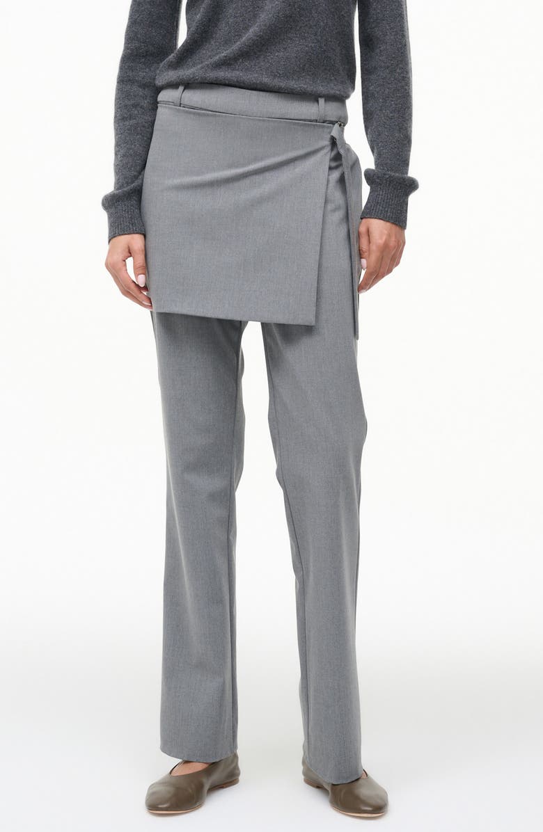 STAUD Hannah Panel Detail Pants, Main, color, Static