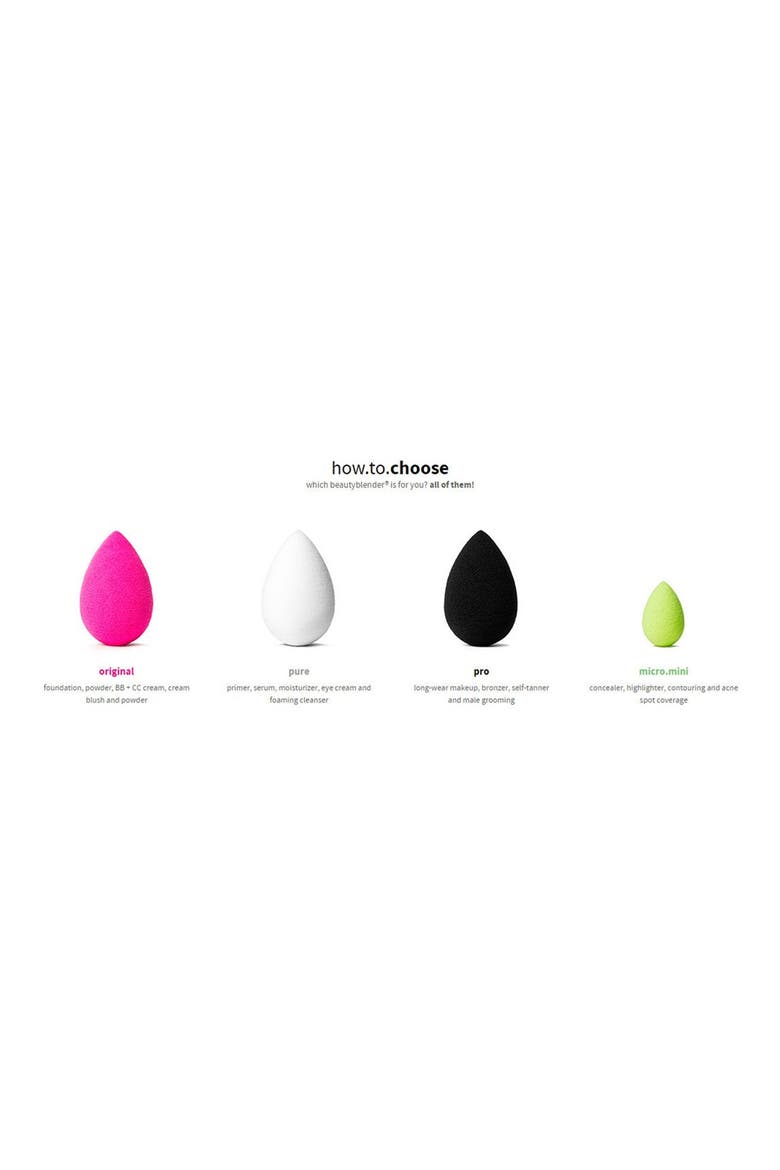 'micro.mini' Makeup Sponge Applicator, Alternate, color, NO COLOR
