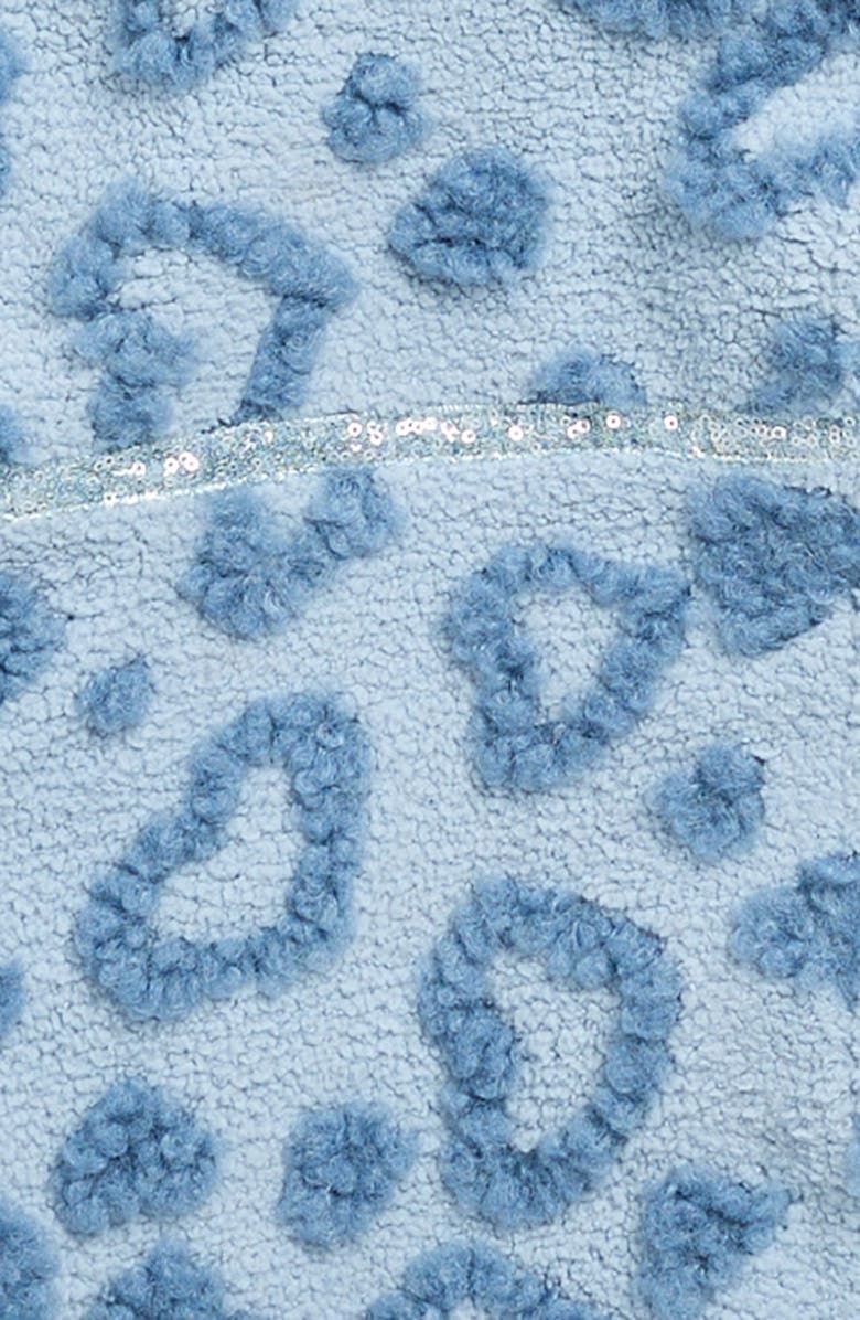 Truly Me Kids' Textured Fleece Jacket, Alternate, color, Blue