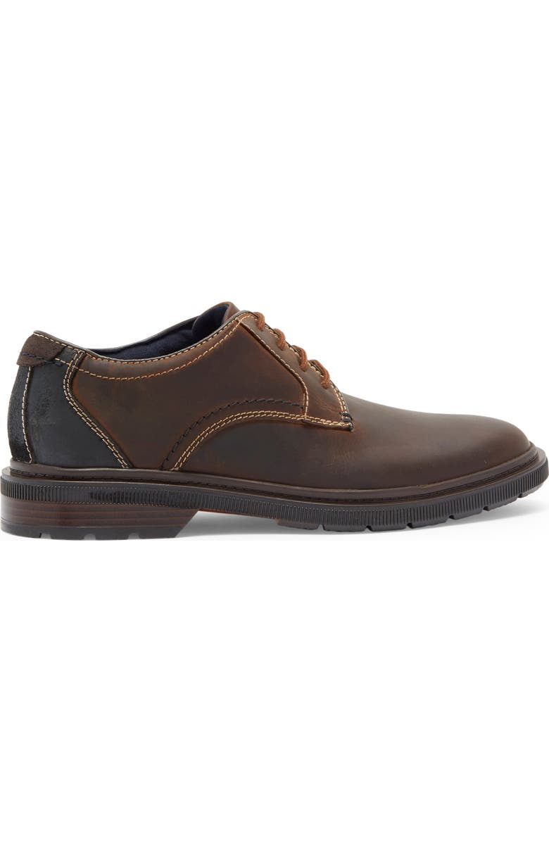 Clarks<sup>®</sup> Burchill Lug Sole Derby, Alternate, color, Beeswax Leather