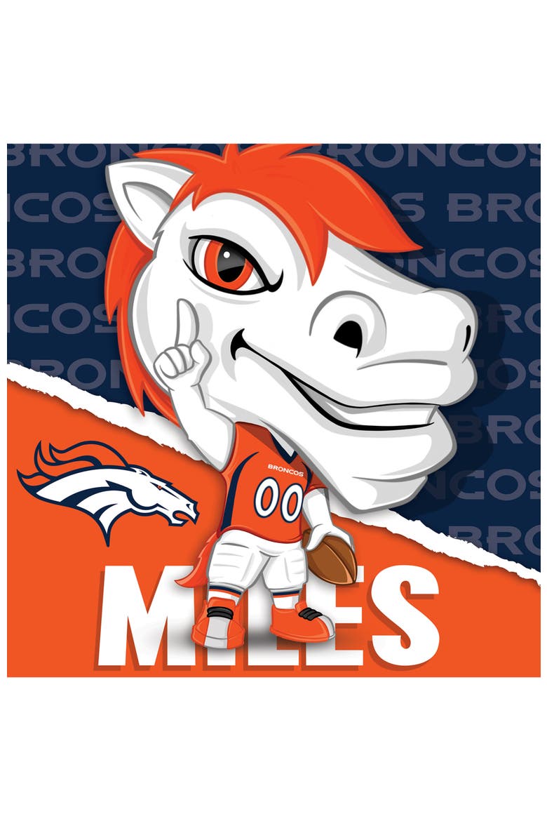 Denver Broncos Mascot 100 Piece Puzzle, Alternate, color, Multicolor