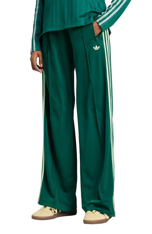 Adidas Originals Adidas Women's Originals Firebird Loose Track Pants In Green/semi Green Spark