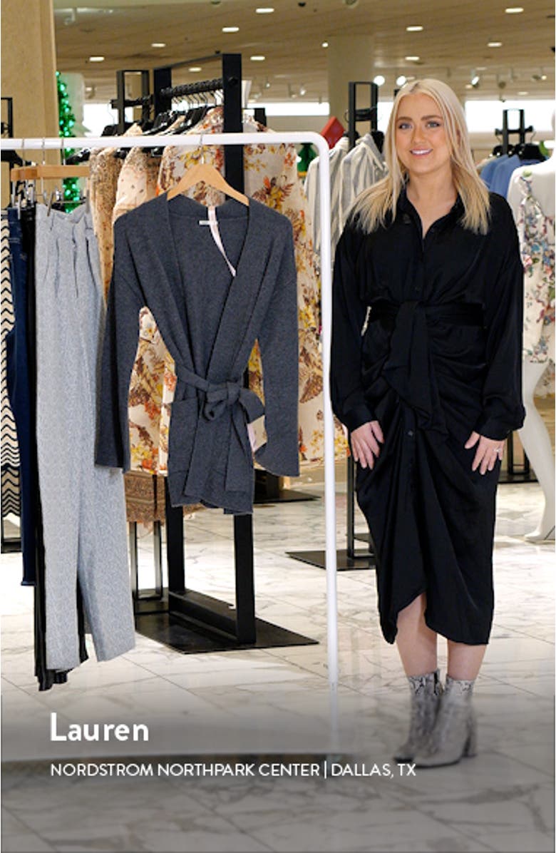 Alaia Wrap Cardigan, sales video thumbnail