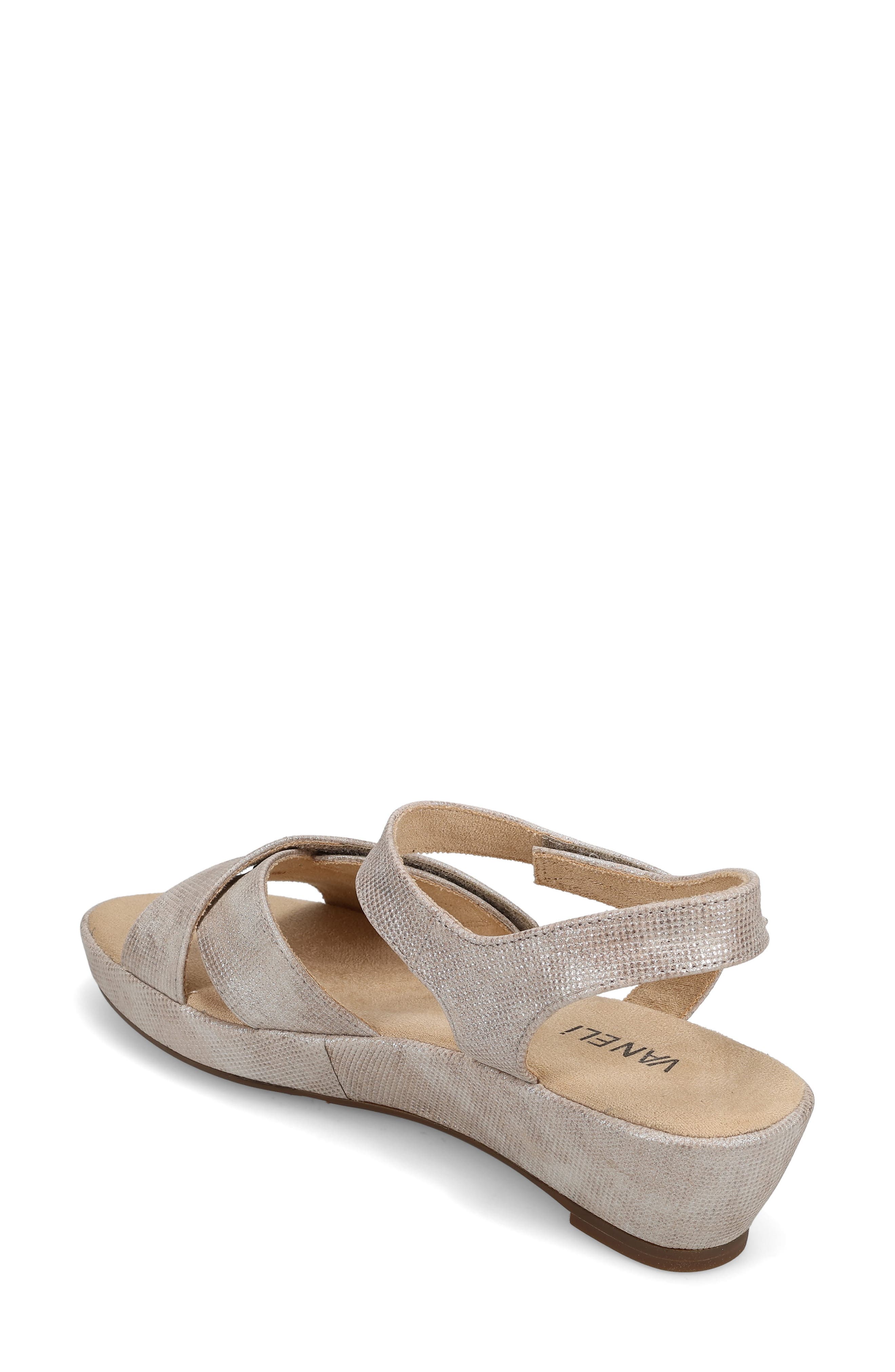 VANELi Endre Ankle Strap Platform Wedge Sandal, Alternate, color, 