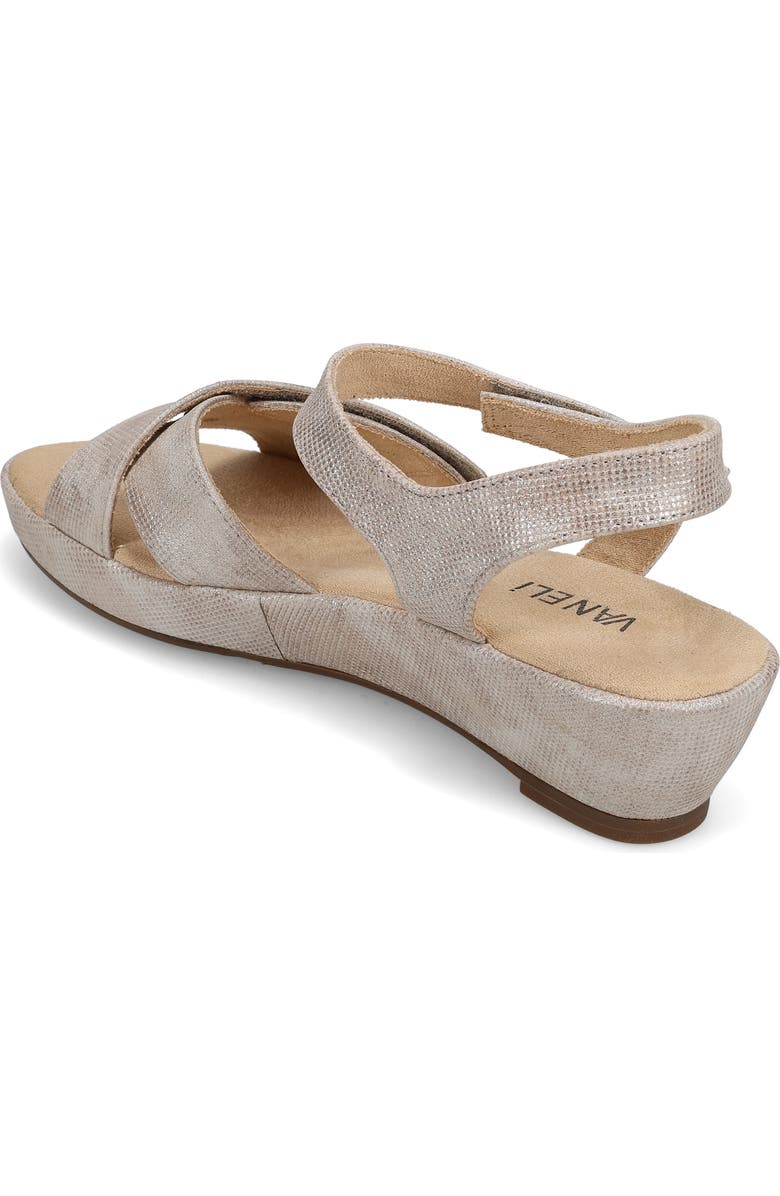 VANELi Endre Ankle Strap Platform Wedge Sandal, Alternate, color,