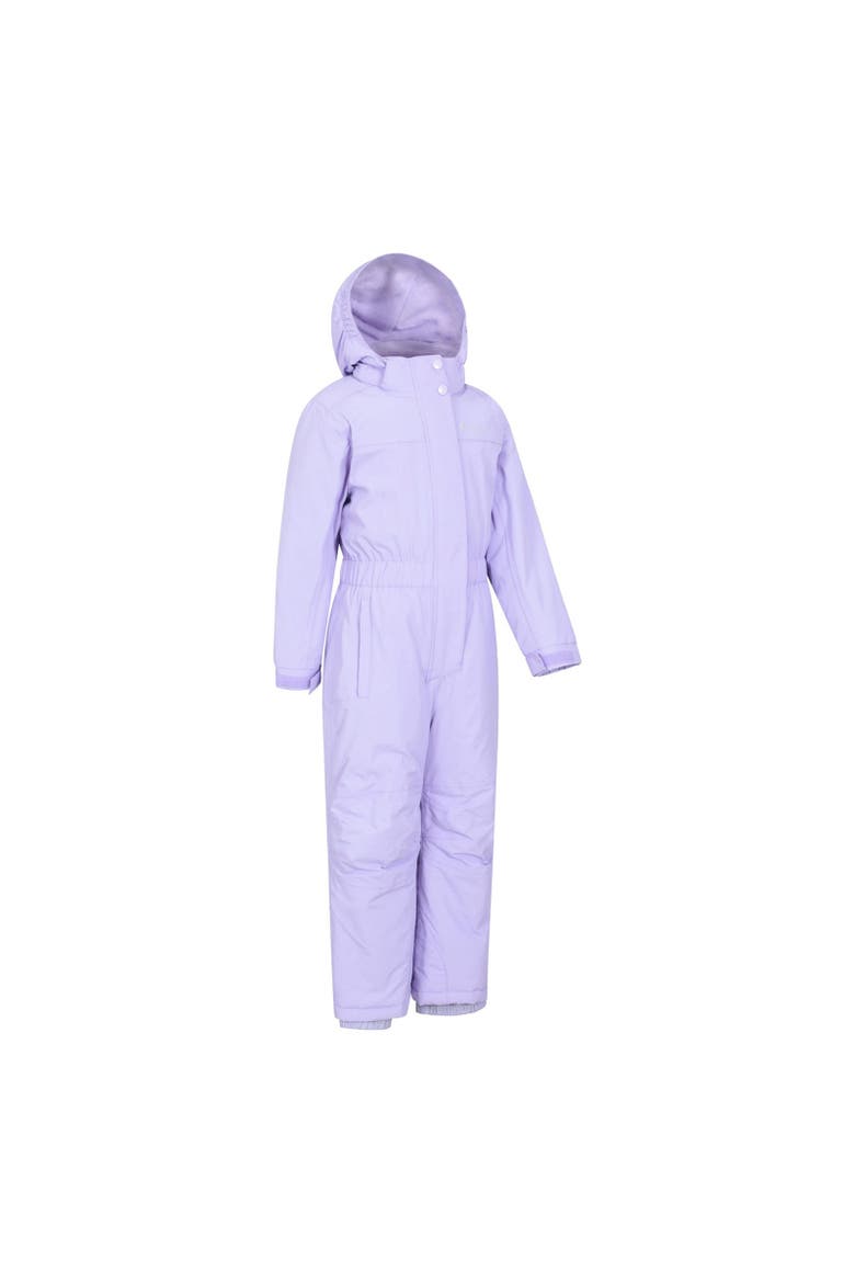 Childrens/Kids Cloud All In One Waterproof Snowsuit, Alternate, color, Light Purple