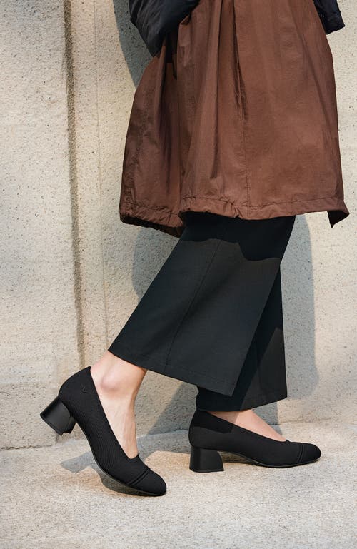 Vivaia Julie Arch Pro Chunky Heels In Black