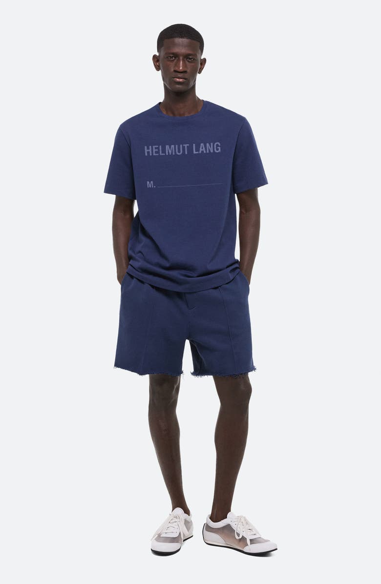 Helmut Lang Stamped Logo Graphic T-Shirt, Alternate, color, 