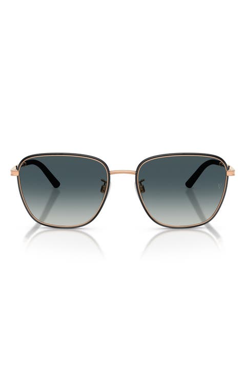 57mm Roger Federer R-18 Square Sunglasses