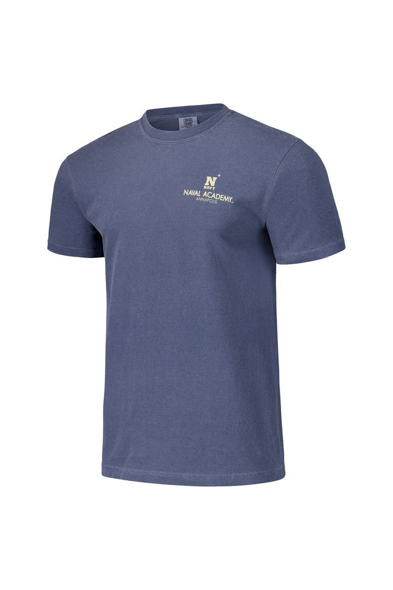 Unisex Navy Navy Midshipmen Scenic Comfort Colors T-Shirt, Alternate, color, Navy
