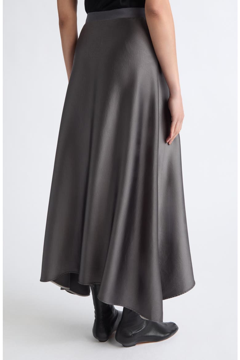 Carina Fluid Midi Skirt, Alternate, color, SLATE GREY