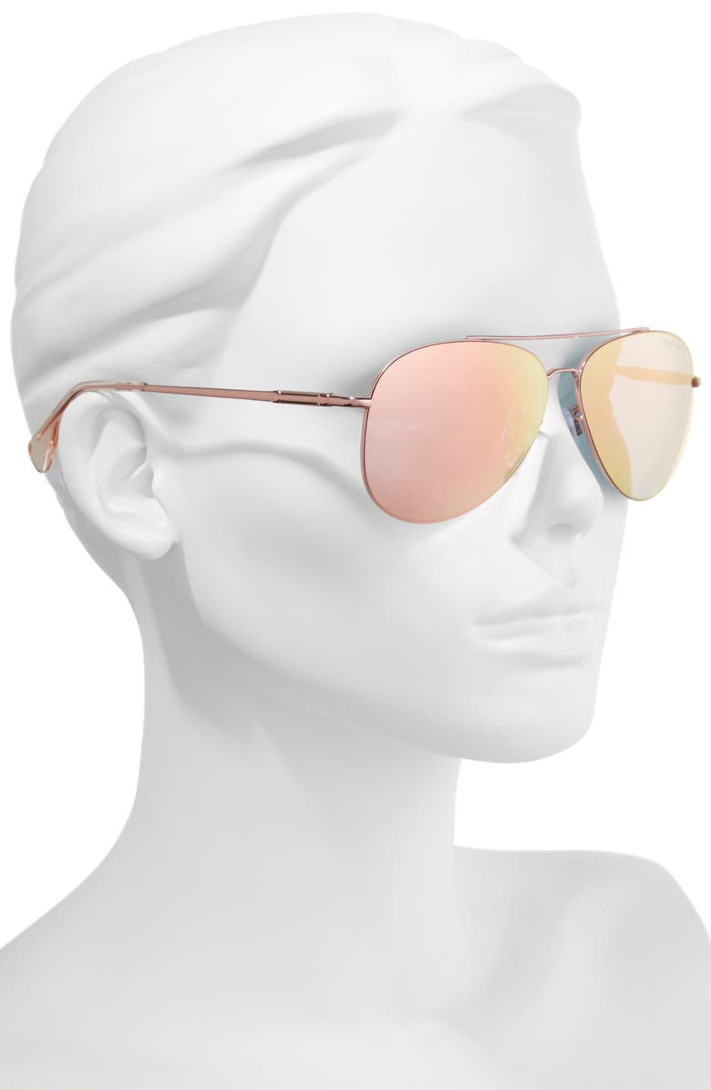 Seafolly Hiva Oa 58mm Aviator Sunglasses, Alternate, color,