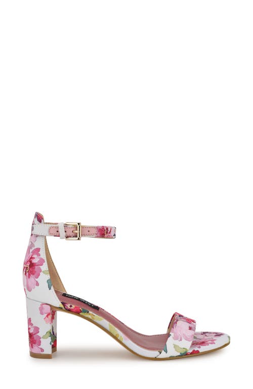 Nine West Pruce Ankle Strap Sandal In Pink