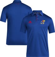 adidas Men's adidas Royal Kansas Jayhawks 2024 Coaches AEROREADY Polo
