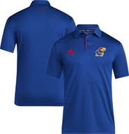 adidas Men's adidas Royal Kansas Jayhawks 2024 Coaches AEROREADY Polo