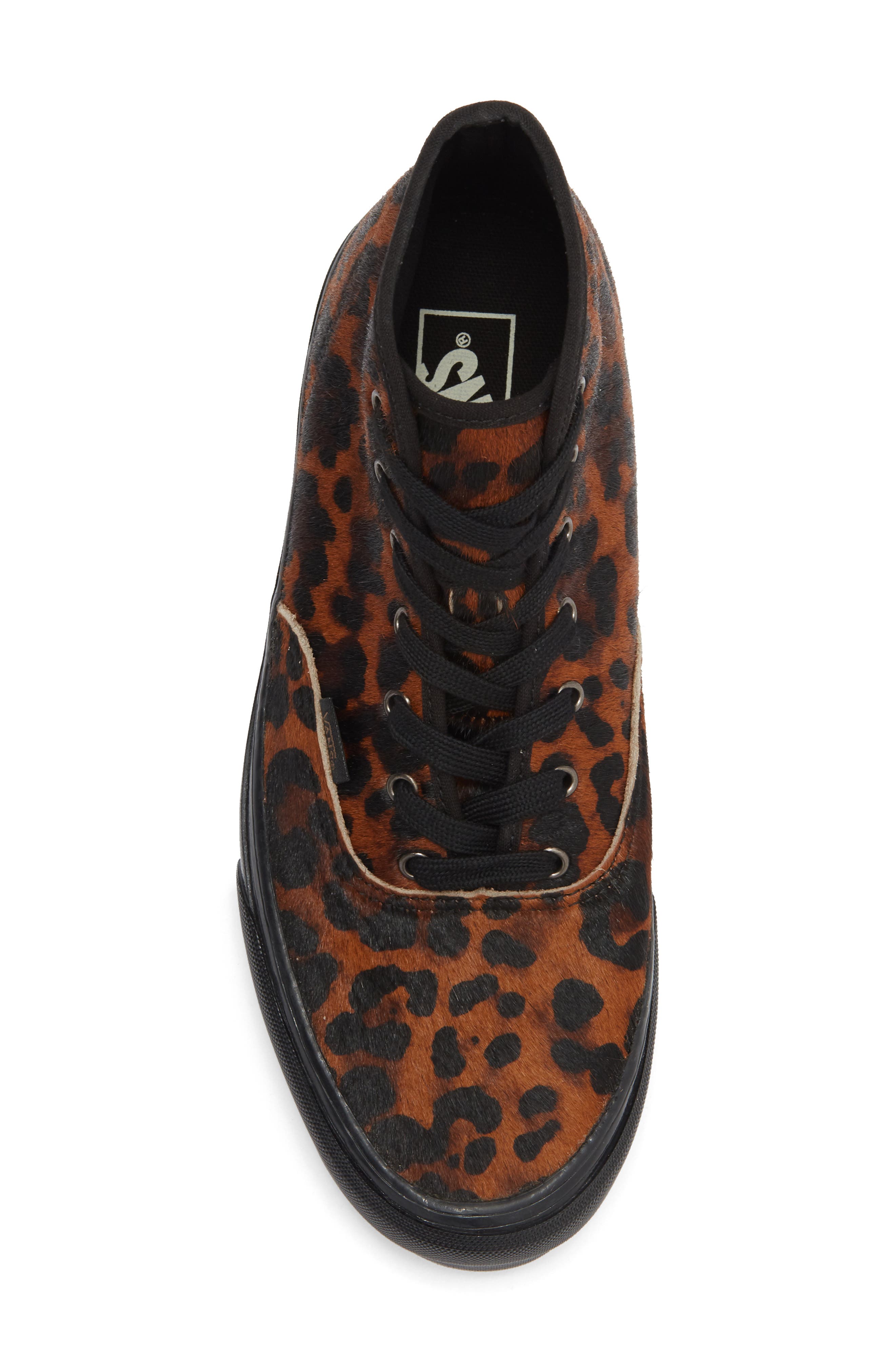 Authentic Hi 2.0 Sneaker, Alternate, color, ANIMALIER LEOPARD CALF HAIR