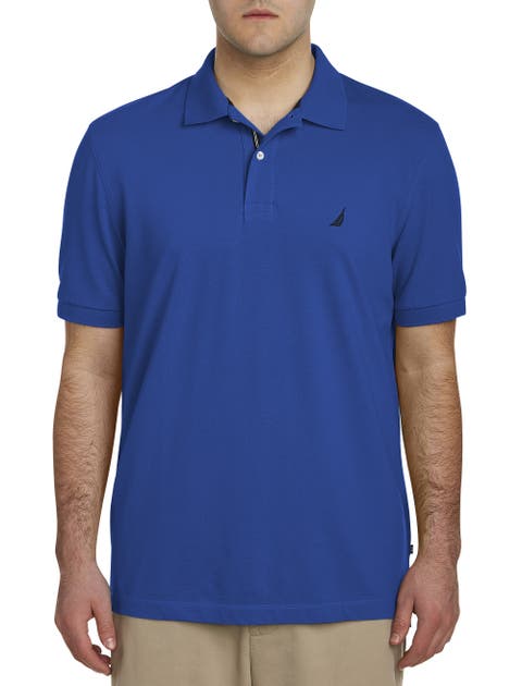 Big & Tall Stretch Piqué Polo Shirt