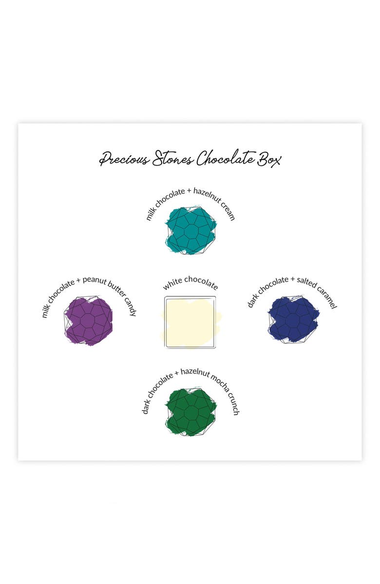 Maggie Louise Confections Precious Stones 9-Piece Chocolates, Alternate, color,