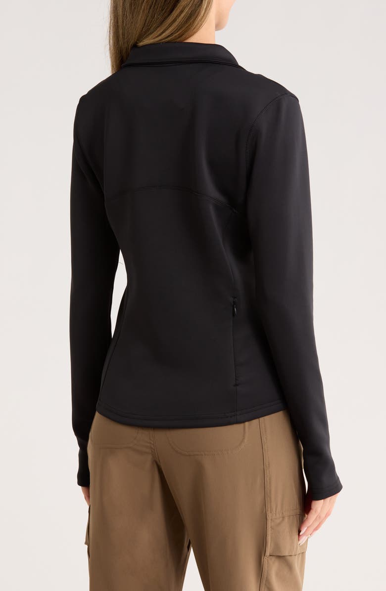 LAYER 8 Trainer Knit Jacket, Alternate, color, Rich Black