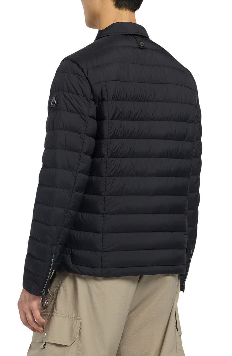 Moose Knuckles Ashton Air Down Quilted Shirt Jacket, Alternate, color, 