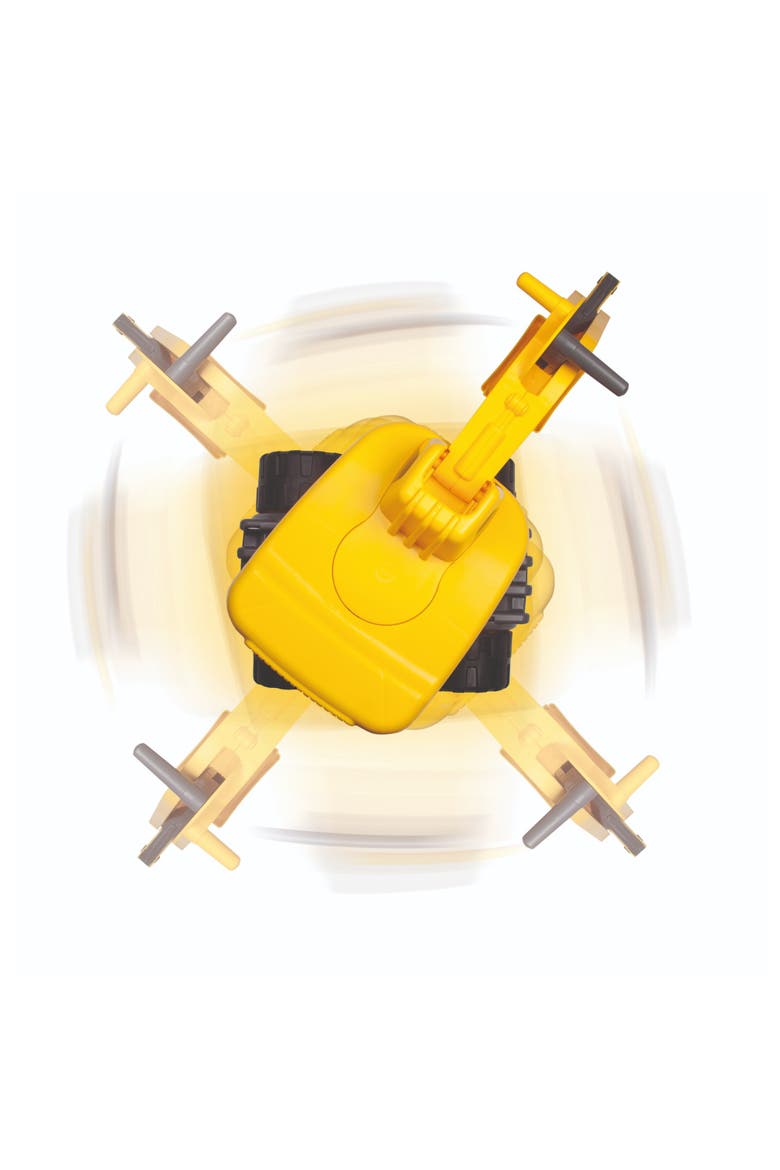 Power Worker Maxi Digger Excavator Vehicle, Alternate, color, Yellow