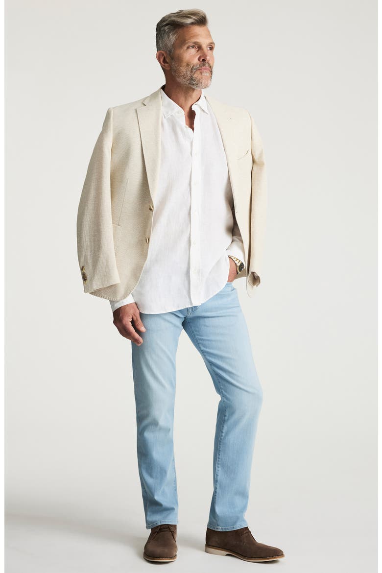 Courage Straight Leg Jeans, Alternate, color, BLEACHED URBAN