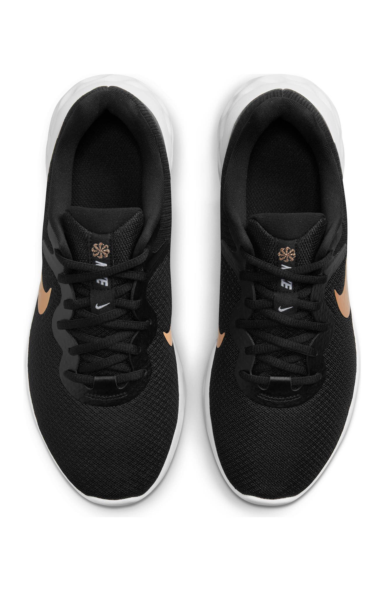 Revolution 6 Running Shoe, Alternate, color, 005 BLACK/MTCPCM