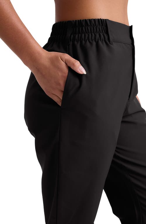 Beyond Yoga Status Tapered Pants In Black