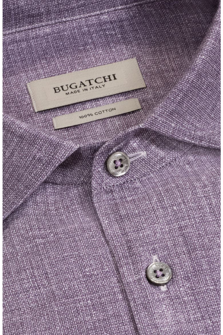 Alvin Shaped Fit Long Sleeve Cotton Shirt, Alternate, color, AMETHYST