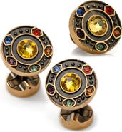Cufflinks, Inc. Infinity Stones Cuff Links & Lapel Pin Set