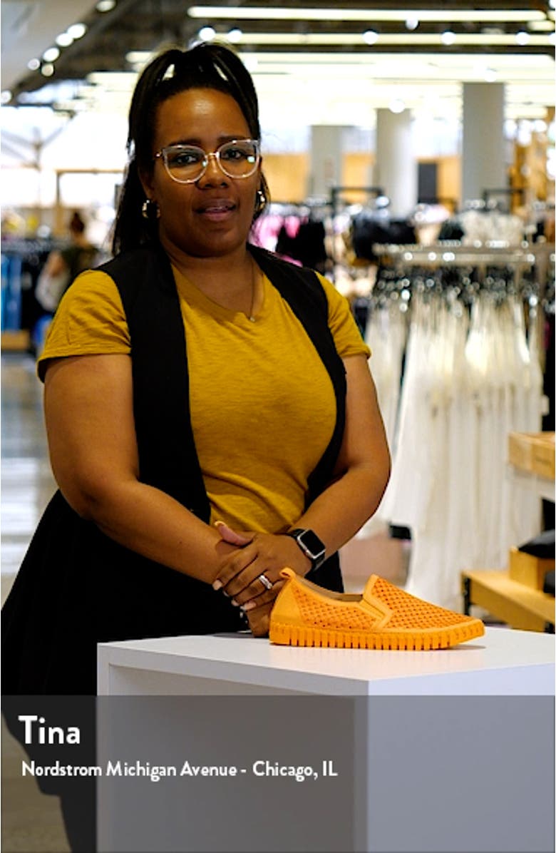 Tulip 140 Perforated Slip-On Sneaker, sales video thumbnail