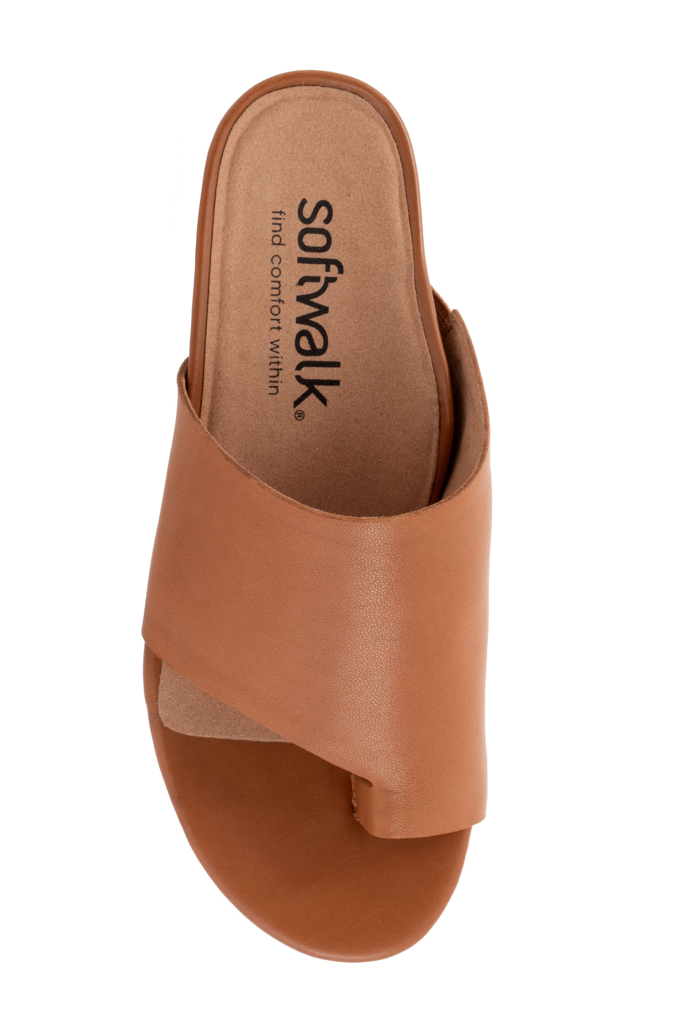 SoftWalk<sup>®</sup> Corsica Slide Sandal, Alternate, color, Luggage