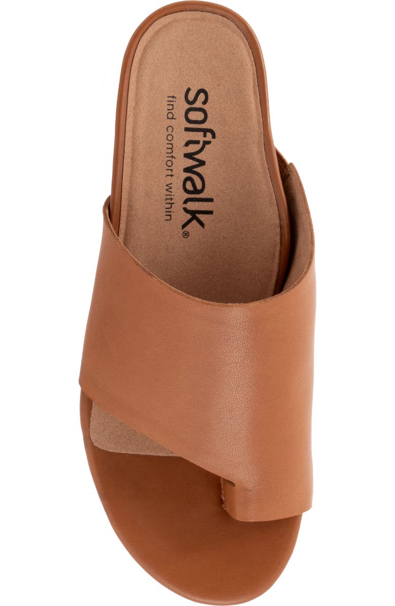 SoftWalk<sup>®</sup> Corsica Slide Sandal, Alternate, color, Luggage