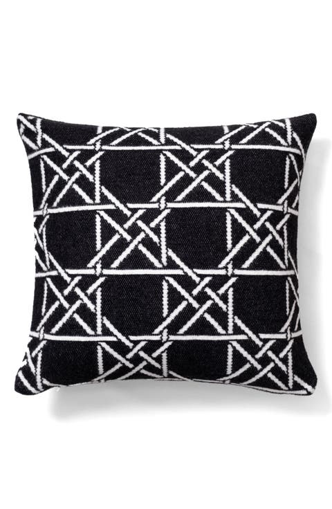 Lattice Work Decorative Throw Pillow