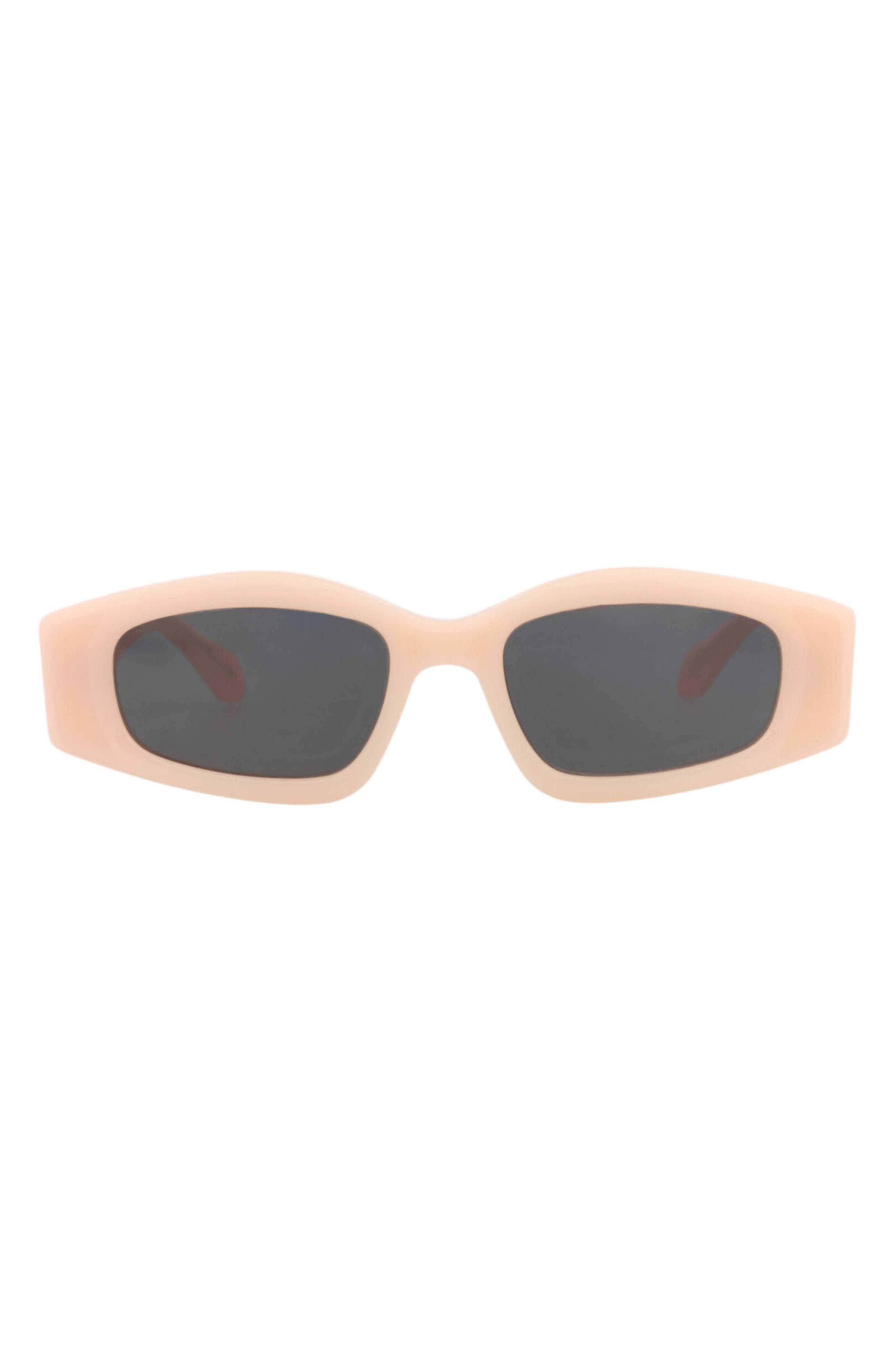 52mm Polarized Cat Eye Sunglasses