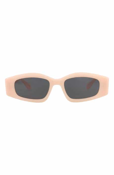 52mm Polarized Cat Eye Sunglasses