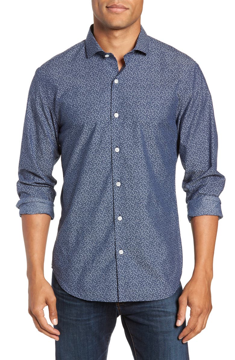 Bonobos Unbutton Down Slim Fit Sport Shirt, Main, color,