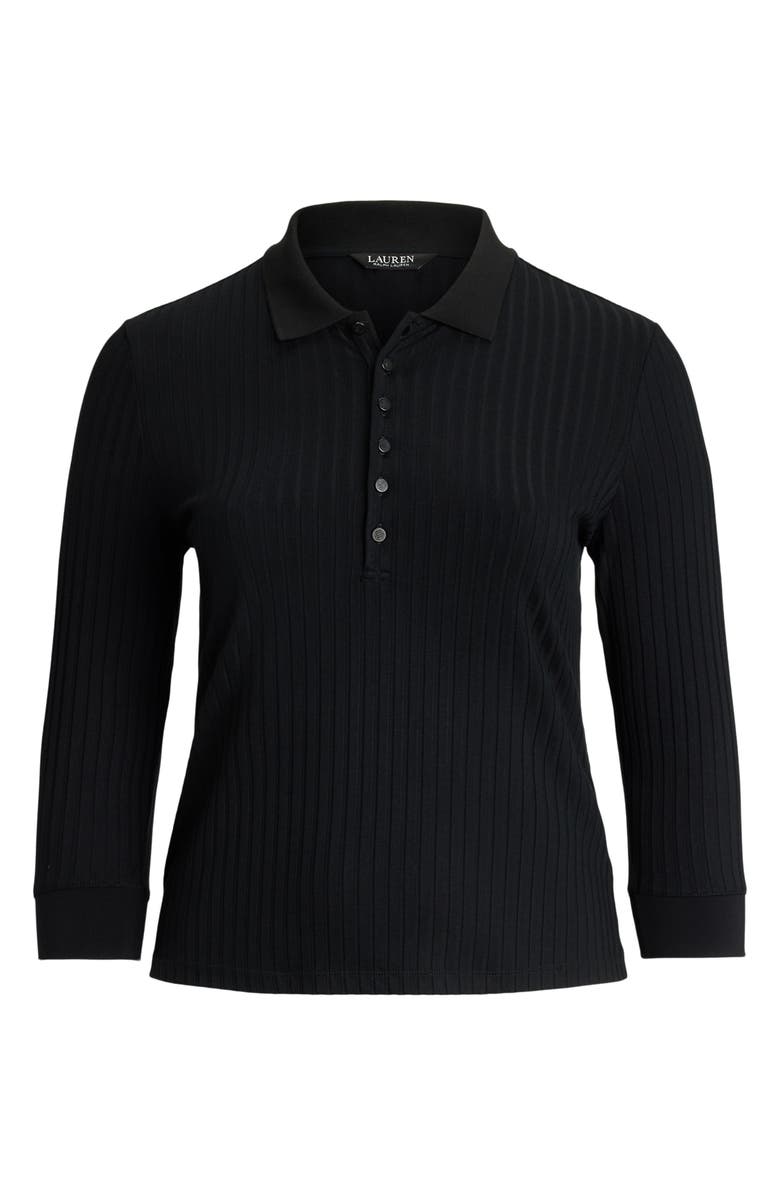 Lauren Ralph Lauren Wide Rib Polo Shirt, Alternate, color,