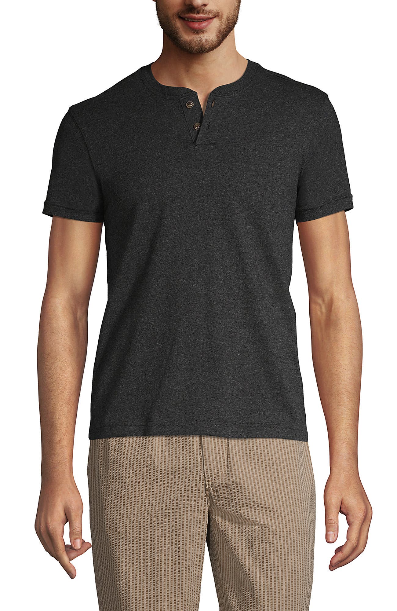 Short Sleeve Super-T Henley - image 3