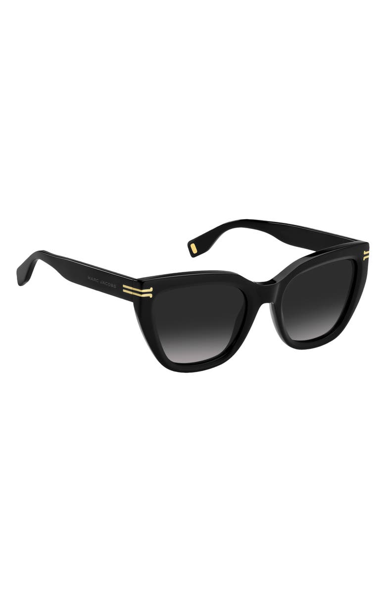 Marc Jacobs 53mm Cat Eye Sunglasses, Alternate, color, 