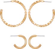 Vince Camuto Set of 2 Hoop Earrings