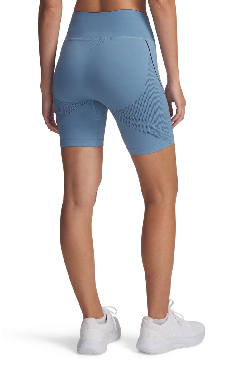 Vanish Seamless Bike Shorts, Alternate, color, BLUE / NAVY / WASHED NAVY