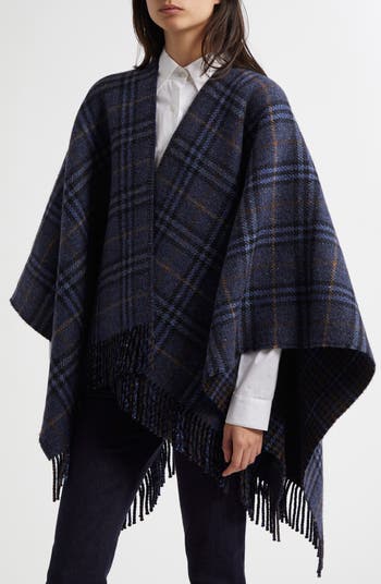 BURBERRY LAMBSWOOL CAPE/WRAP 2024