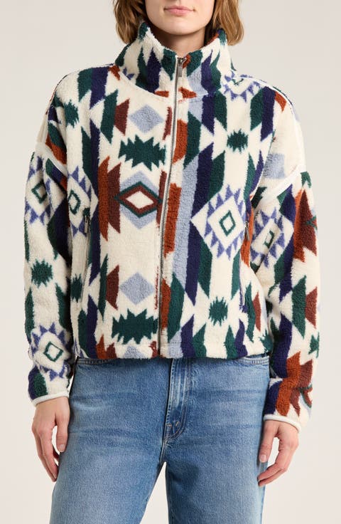 Blair Faux Shearling Zip Jacket