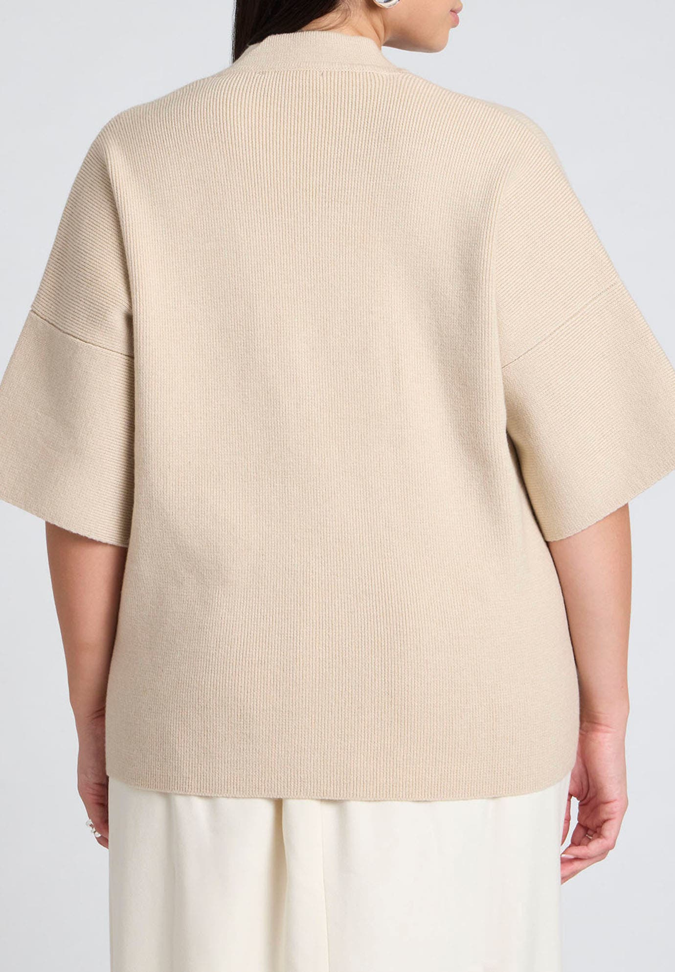 Wide Sleeve Sweater - image 2