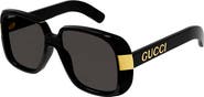 Gucci 51mm Square Sunglasses