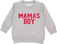 Sweet Wink Mama's Boy Varsity Patch Sweatshirt