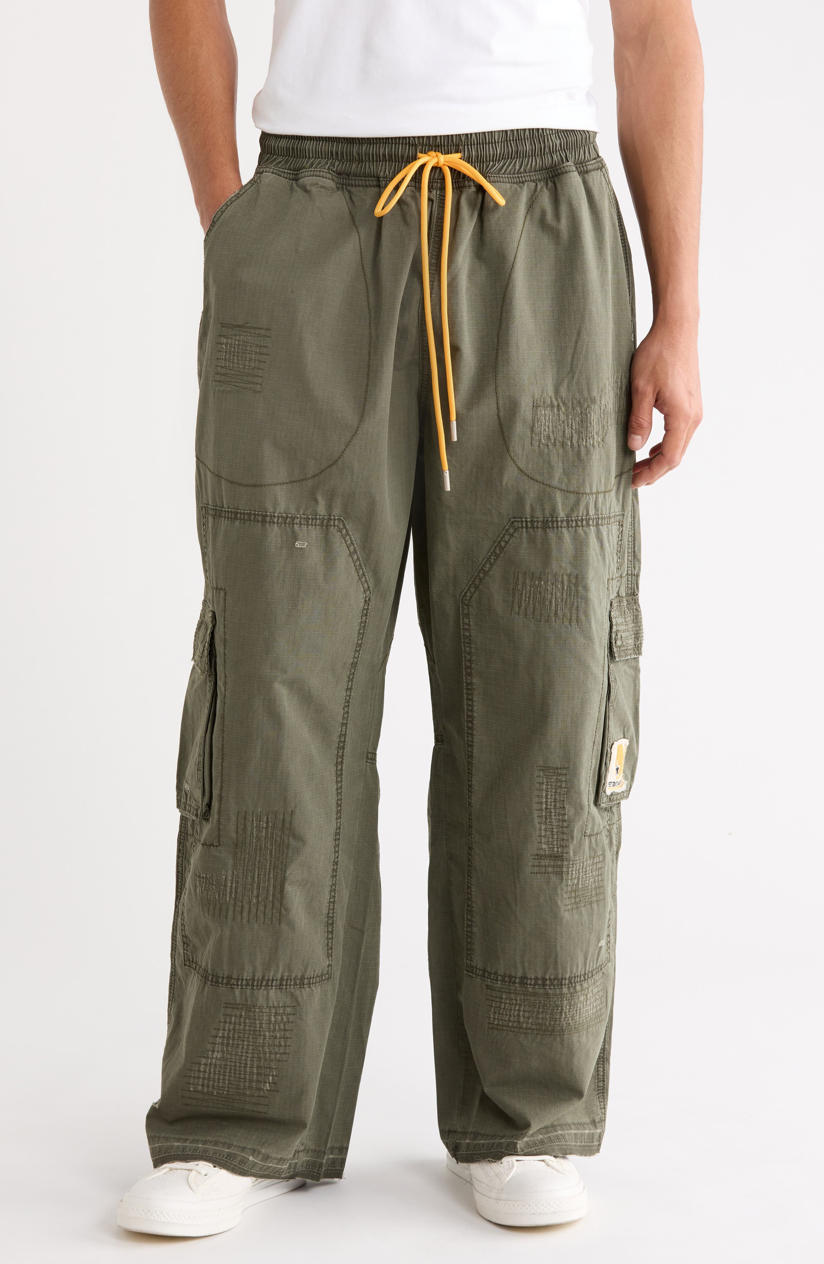 selected WASHED OLIVE