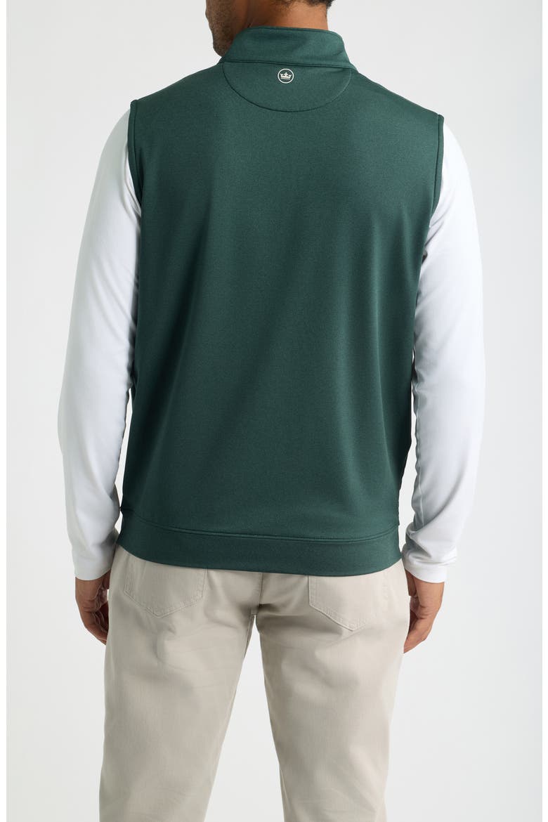 Galway Melange Performance Quarter Zip Vest, Alternate, color, PINE BROOK