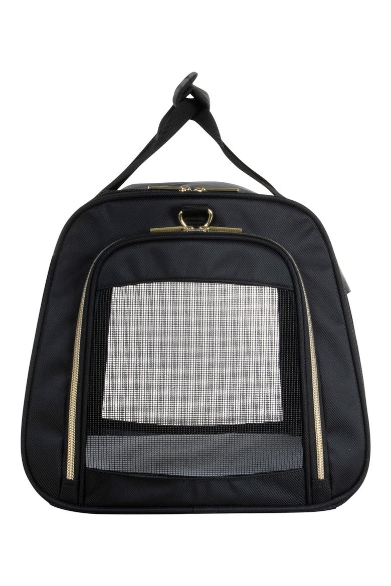 Pet Carrier Duffle Bag, Alternate, color, BLACK